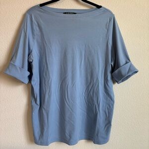 Light blue Lauren by Ralph Lauren top. Size XXL
